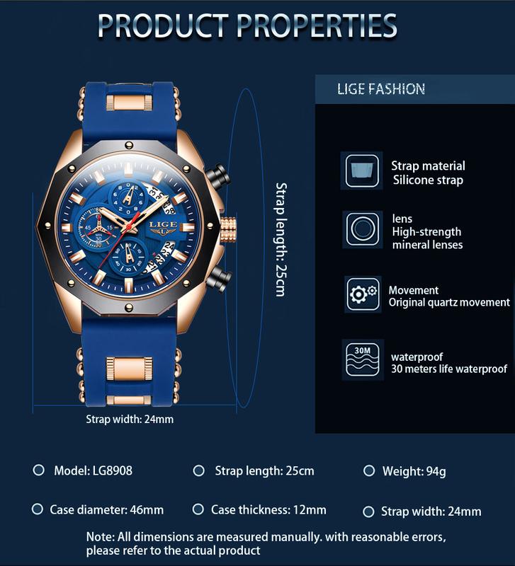 ⌚ 50% OFF NOW! 💪 Men's Outdoor Waterproof Sport Quartz Watch – Chronograph function, durable & water-resistant – Perfect for sports, travel & daily wear 🏃♂️