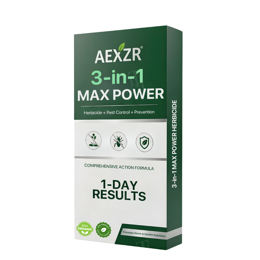 ⚡ Visible Results in 24 Hrs | 🐾 100% Pet & Child Safe | AEXZR® 3 in 1 Max Power Herbicide