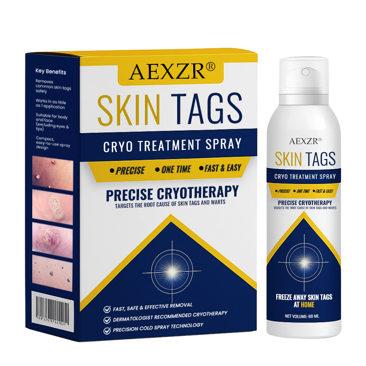 ✨ Painless At-Home Removal | AEXZR® Skin Tag Cryo Treatment Spray