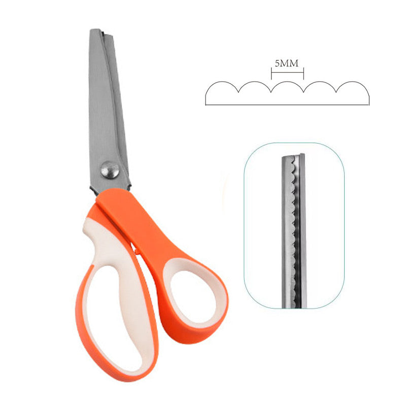 ⚡⚡⚡LAST 44 PCS LEFT!!! ✂️Multipurpose Pinking Shears Serrated Scissors