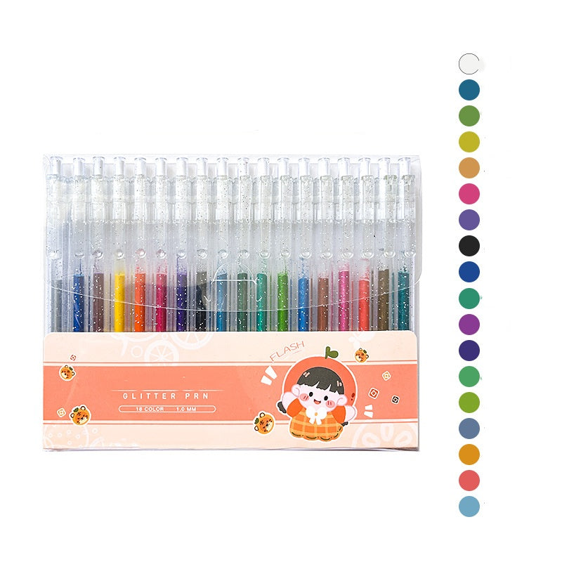 ⚡⚡⚡LAST 44 PCS LEFT!!! Retractable Glitter Gel Pen Set for Journaling & Drawing