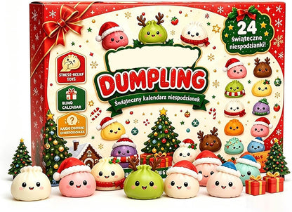 🎄SquishMagic – Collectible Christmas 24-Day Squishy Collection🎀