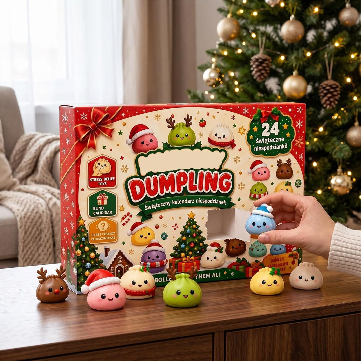 ⚡⚡⚡LAST 44 PCS LEFT!!! SquishMagic – Collectible Christmas 24-Day Squishy Collection