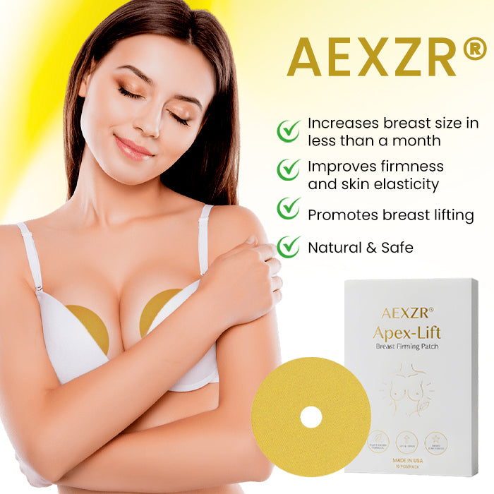 AEXZR® Apex-Lift Volumizing & Lifting Microneedle Bust Patch💉1800 Dissolving Needles + 95% Deeper Absorption💎