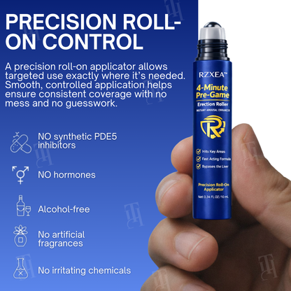 ⚡4-Hour Thunder: RZXEA™ 4-Minute Pre-Game Erection Roller