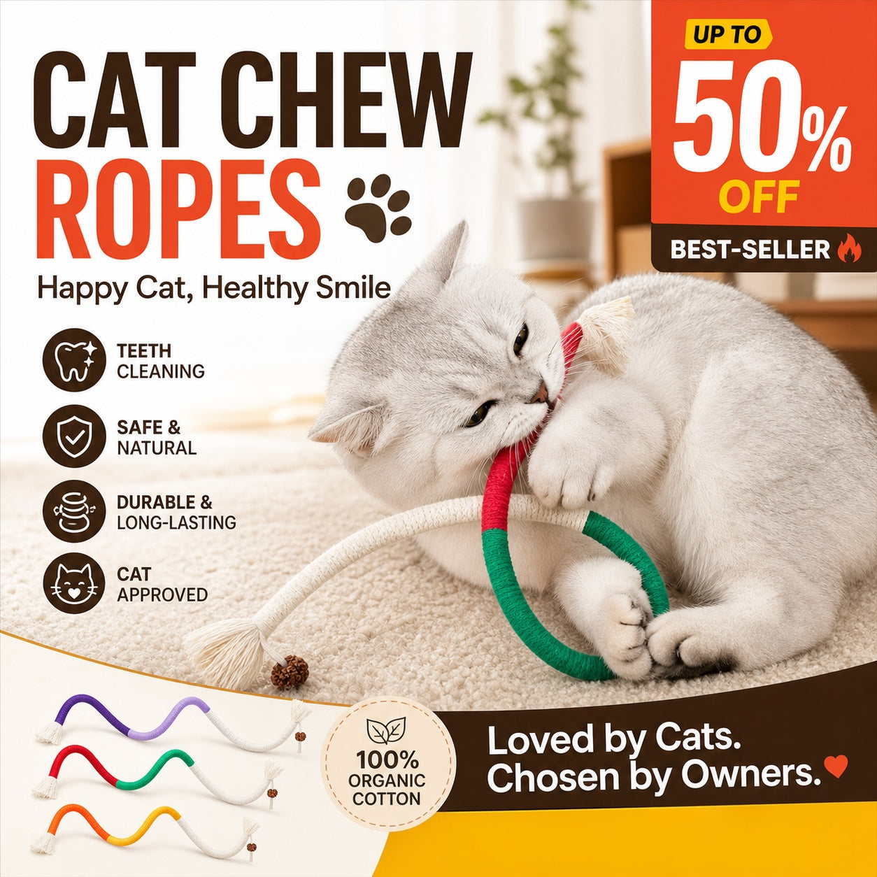 ⚡⚡⚡LAST 44 PCS LEFT!!! 🐈Natural instinct toys for