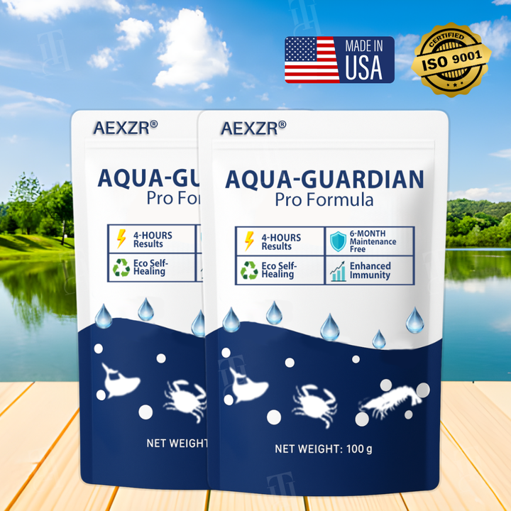 ✨ From Green to Clean in 24H! The Safe Bio-Active Pond Clarifier  🛡️ AEXZR® Aqua-Guardian Pro Formula