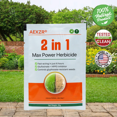 🌟 Official Store | ⏳ Watch Weeds Wither in 6 Hours! AEXZR® 2-in-1 Max Power Herbicide