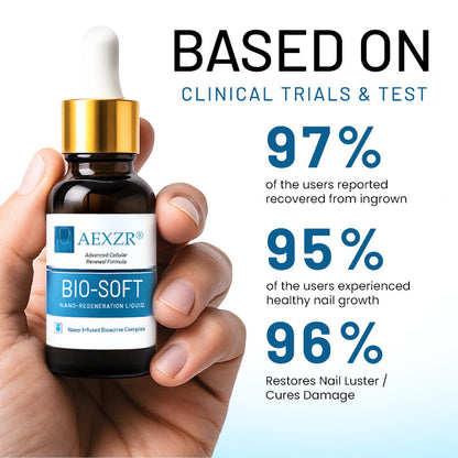 AEXZR® Bio-Soft Nano-Regeneration Liquid🚨The Only System That Eliminates "Knife-Like" Nail Pain in Minutes Without Surgery
