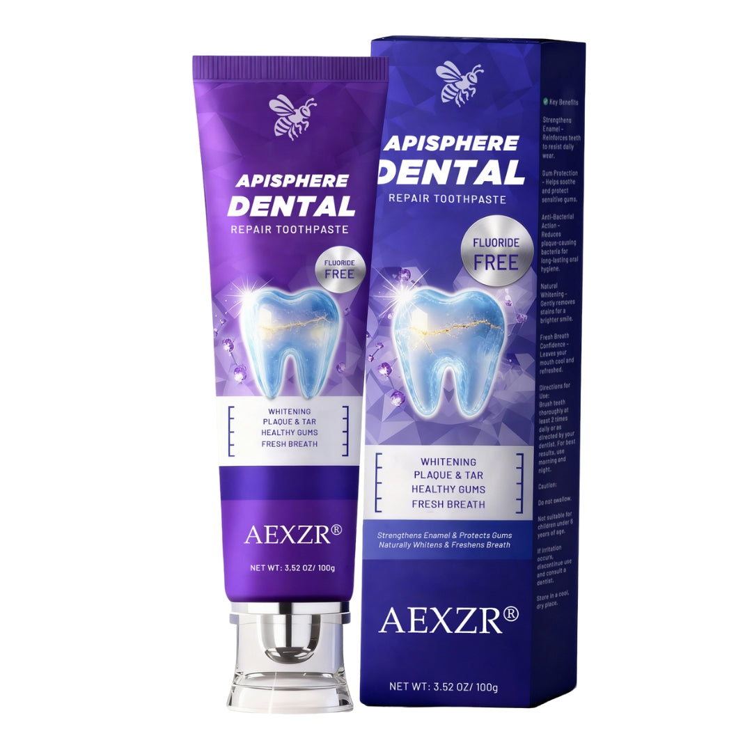 🛑Stop Gum Recession + Clinical Strength Formula🏥AEXZR® Apisphere Dental Repair Toothpaste