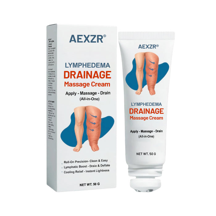 🌟Breakthrough Nano-Penetration + FDA-Registered Quality💎AEXZR® LYMPHEDEMA Drainage Massage Cream