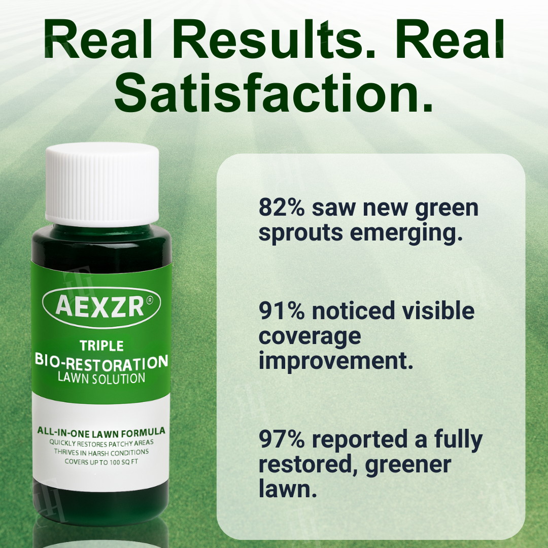 AEXZR® Triple Bio-Restoration Lawn Solution