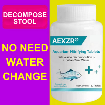 ⚡Limited Stock!!! AEXZR® Aquarium Nitroglycerin. - Fish. Clear and bright water