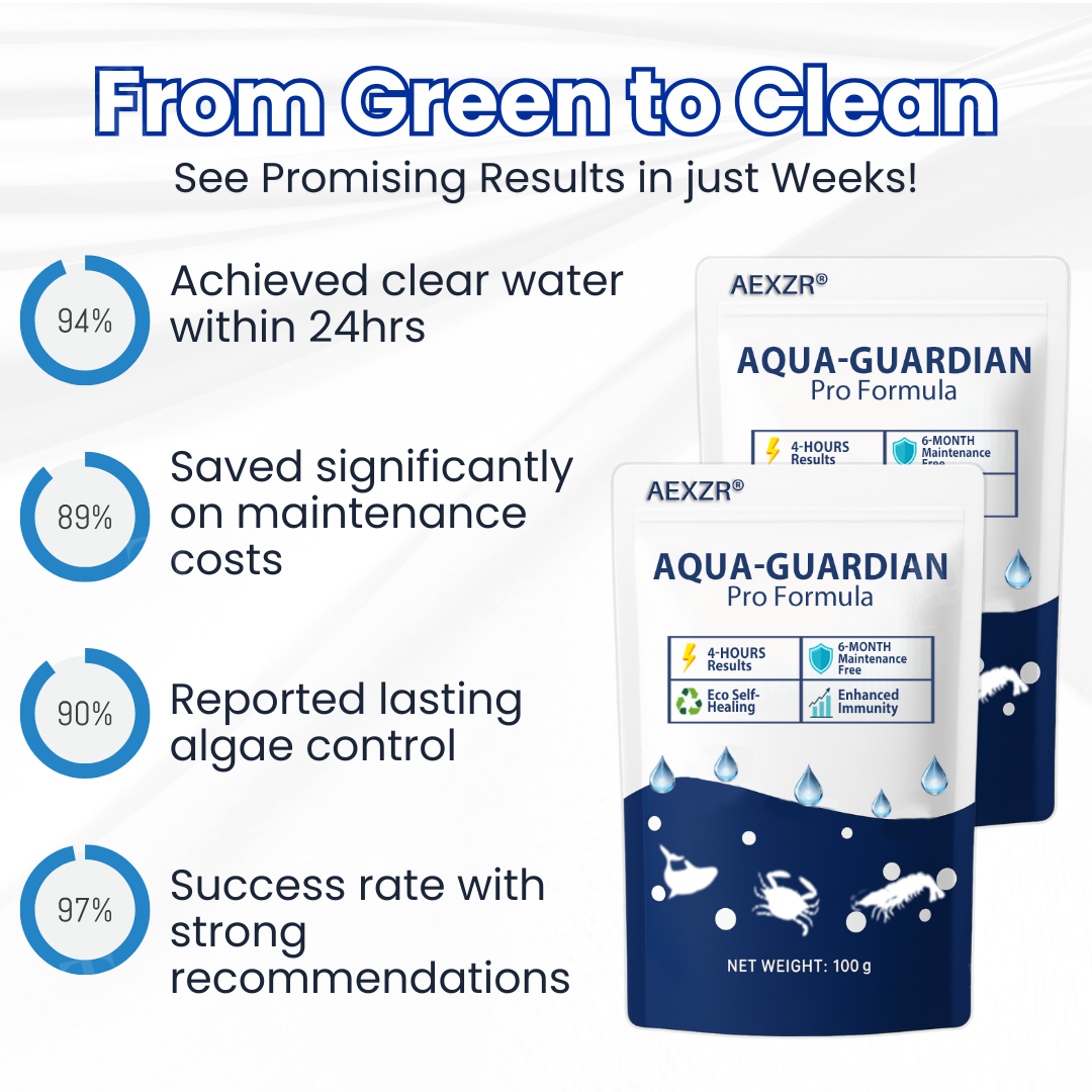 ⚡24-HOUR CRYSTAL CLEAR GUARANTEE🐠AEXZR® Aqua-Guardian Pro Formula
