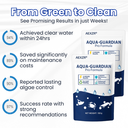 ⚡24-HOUR CRYSTAL CLEAR GUARANTEE🐠AEXZR® Aqua-Guardian Pro Formula