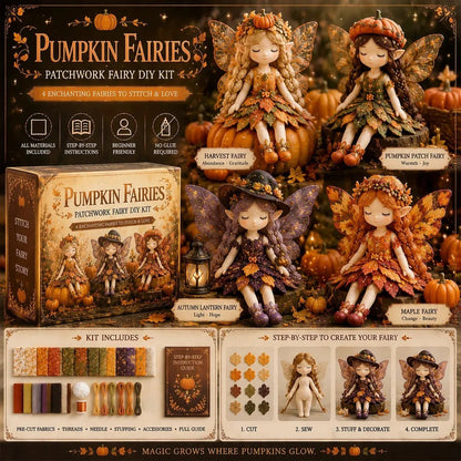 🔥LAST DAY 55% OFF🧵Fairy Patchwork DIY Collection
