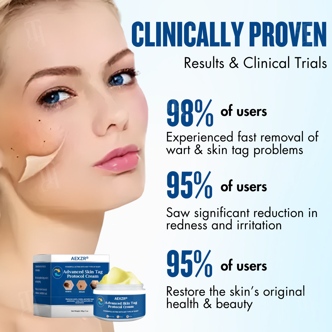 🔥EXCLUSIVE: Professional-Grade Skin Restoration Now Available at Home | AEXZR® Protocol Cream: Remove Tags, Keep Perfect Skin⭐