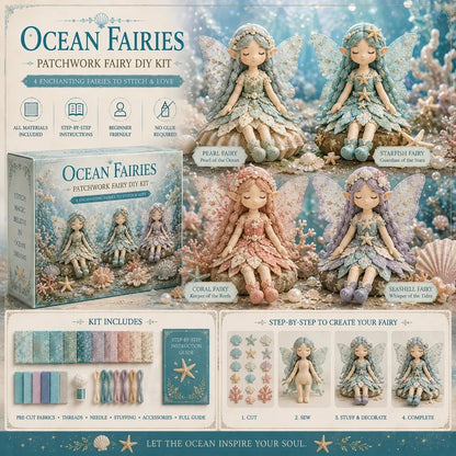 🔥LAST DAY 55% OFF🧵Fairy Patchwork DIY Collection