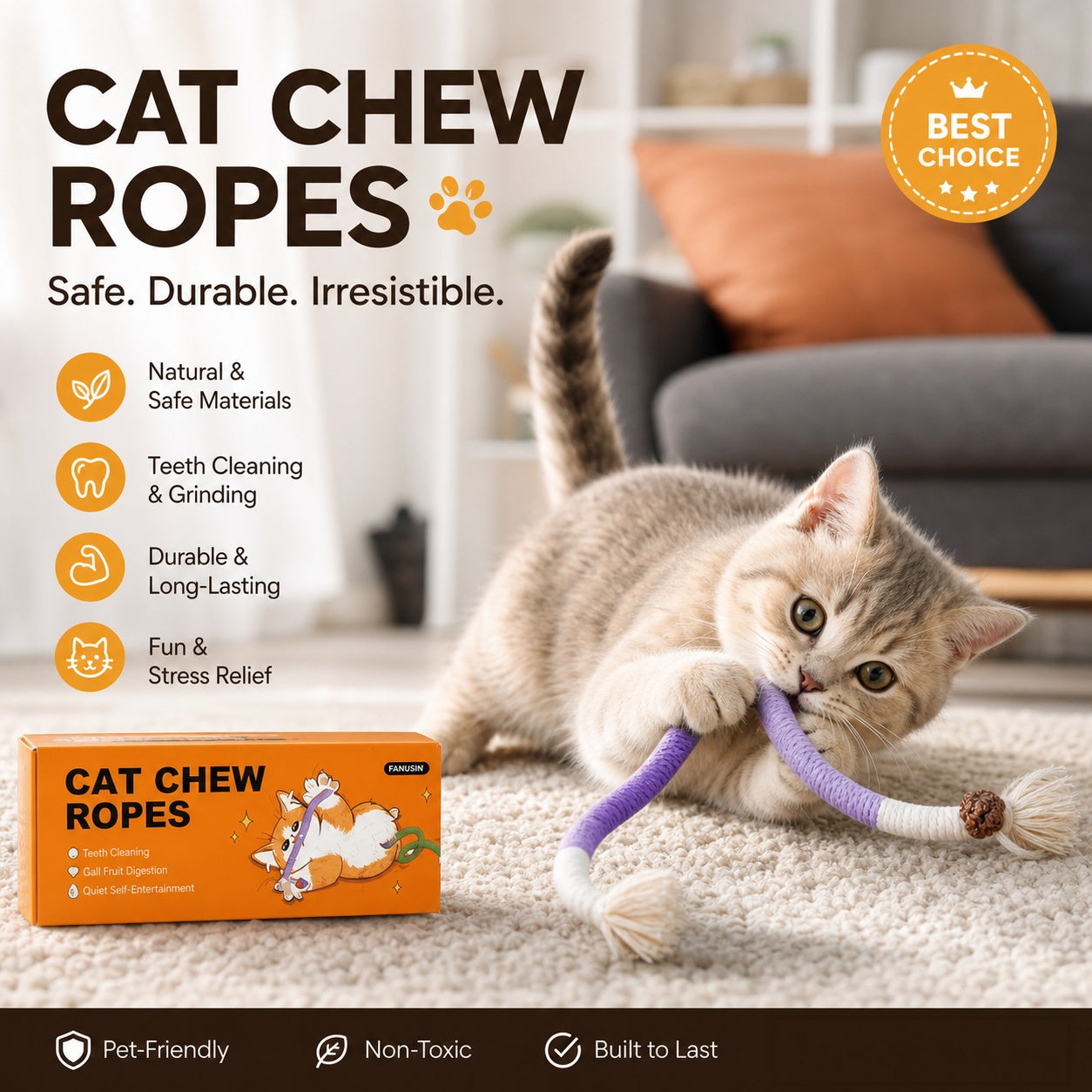 ⚡⚡⚡LAST 44 PCS LEFT!!! 🐈Natural instinct toys for