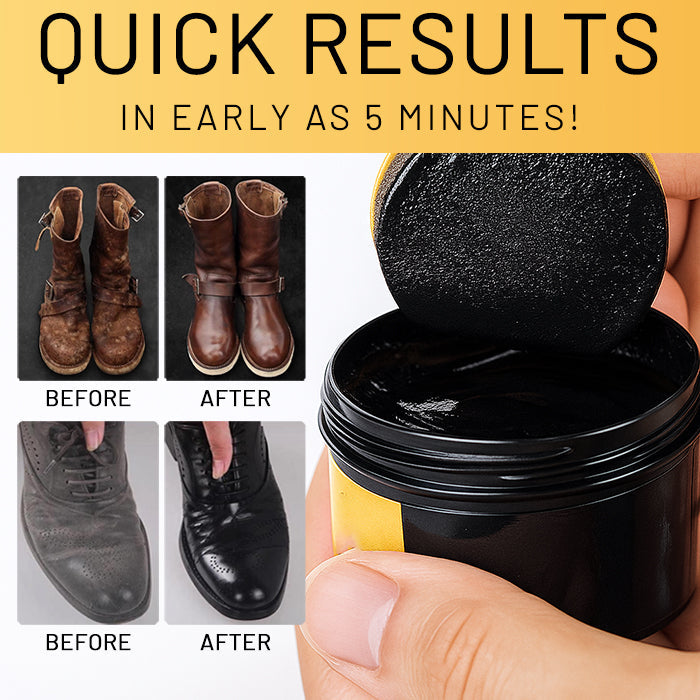 ⚡ 5-Minute Fix + Weeks Protection 🛡️AEXZR® Leather Repair Cream Shoe Polish