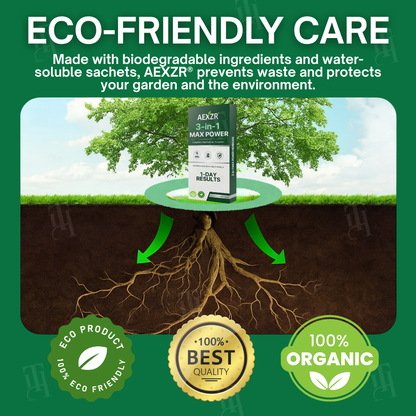 ⚡ Visible Results in 24 Hrs | 🐾 100% Pet & Child Safe | AEXZR® 3 in 1 Max Power Herbicide