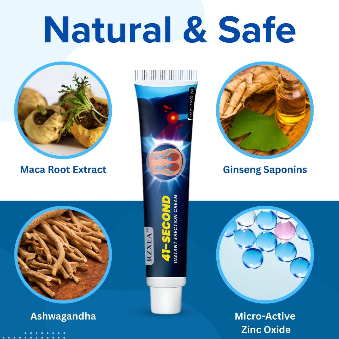 ⚡Seconds Lift, 4-Hour Thunder: RZXEA™ 41-Second Instant Erection Cream