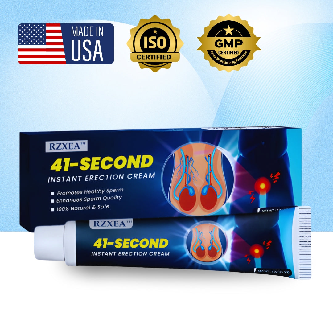 ⚡Seconds Lift, 4-Hour Thunder: RZXEA™ 41-Second Instant Erection Cream