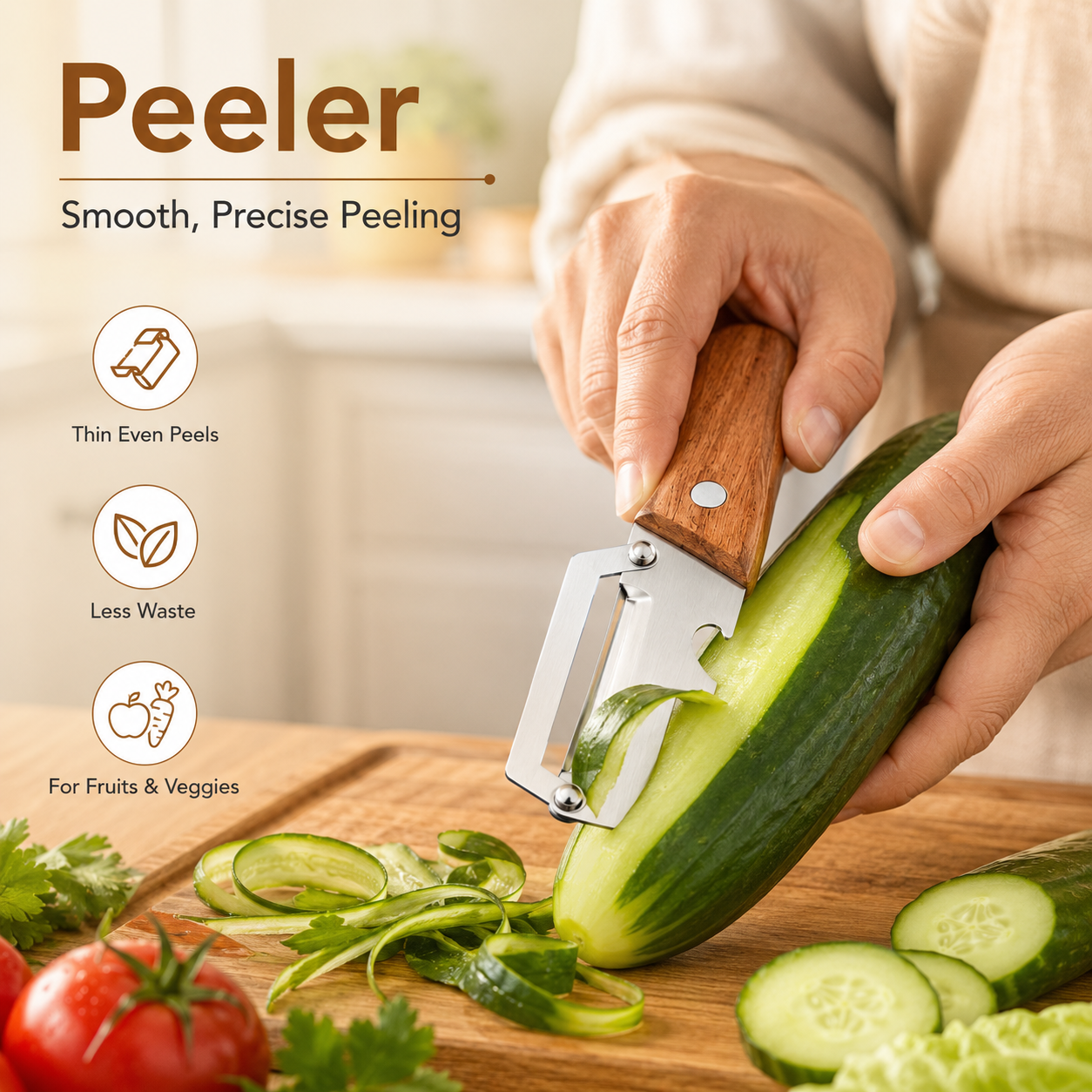 Multifunctional Vegetable Peeler