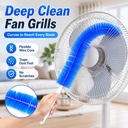 Cleaner Brush,Washable,ldeal for Ceiling Fan Blades,Curtains,Air Vents,Cars Et.
