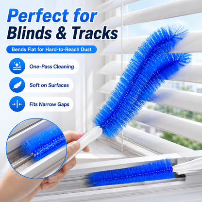 Cleaner Brush,Washable,ldeal for Ceiling Fan Blades,Curtains,Air Vents,Cars Et.