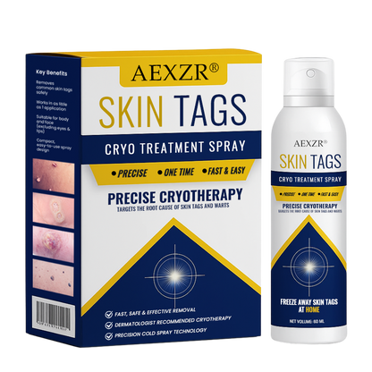 ✨ Painless At-Home Removal | AEXZR® Skin Tag Cryo Treatment Spray