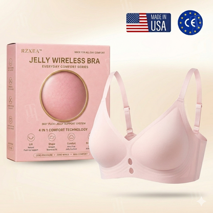 🌟 Official Store |✨ Zero-Gravity Comfort | RZXEA™ Jelly Wireless Everyday Comfortable Bras