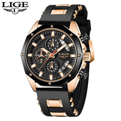 ⌚ 50% OFF NOW! 💪 Men's Outdoor Waterproof Sport Quartz Watch – Chronograph function, durable & water-resistant – Perfect for sports, travel & daily wear 🏃‍♂️