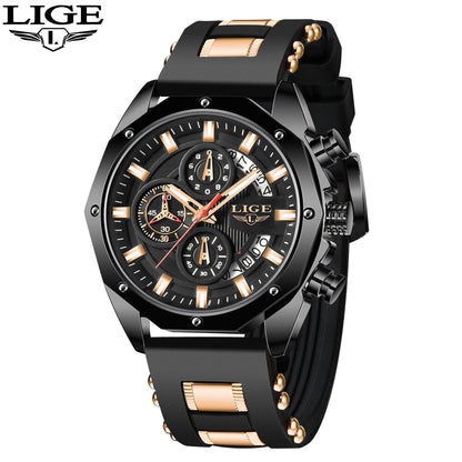 ⌚ 50% OFF NOW! 💪 Men's Outdoor Waterproof Sport Quartz Watch – Chronograph function, durable & water-resistant – Perfect for sports, travel & daily wear 🏃‍♂️