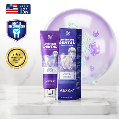 🛑Stop Gum Recession + Clinical Strength Formula🏥AEXZR® Apisphere Dental Repair Toothpaste