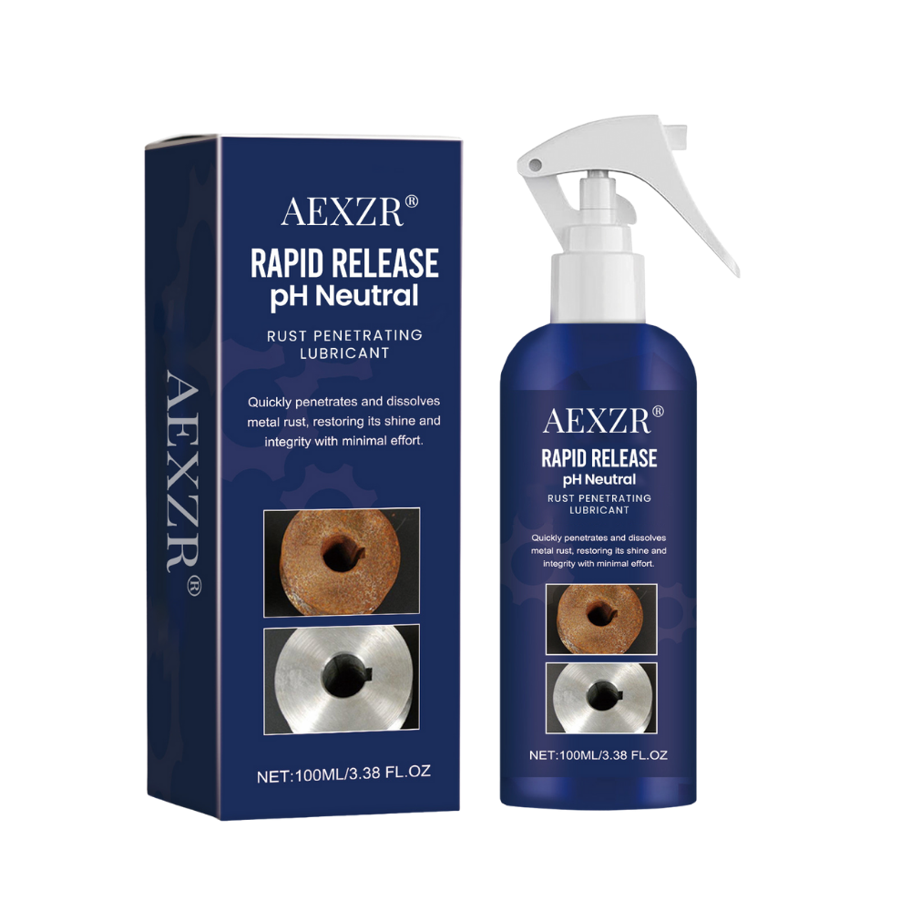 ⚡ Free Stubborn Bolts in Minutes! AEXZR® Rapid Release – pH Neutral Rust Penetrating Lubricant