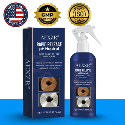 ⚡ Free Stubborn Bolts in Minutes! AEXZR® Rapid Release – pH Neutral Rust Penetrating Lubricant