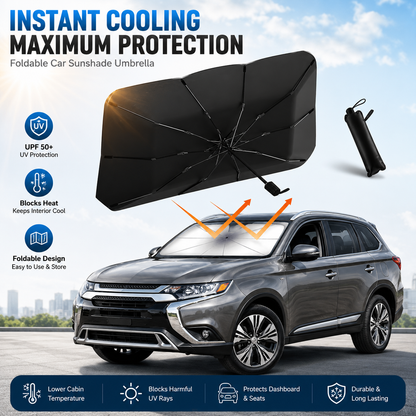 ⚡⚡⚡LAST 44 PCS LEFT!!! ✨ Premium Umbrella Car Sun Shade