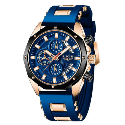 ⌚ 50% OFF NOW! 💪 Men's Outdoor Waterproof Sport Quartz Watch – Chronograph function, durable & water-resistant – Perfect for sports, travel & daily wear 🏃‍♂️