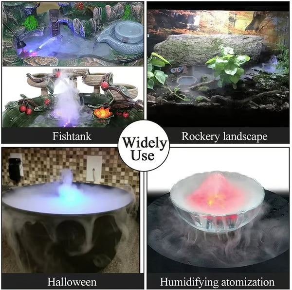 🎃🔥Mist Maker Ultrasonic Fogger – Indoor/outdoor Landscaping & Halloween Decoration