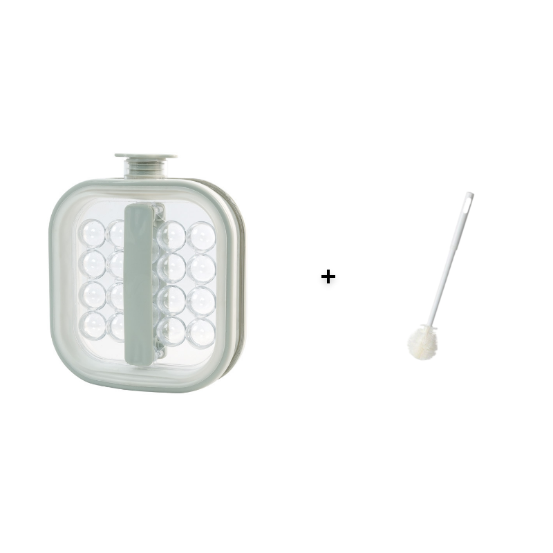 🧊 Ultimate 2-in-1 Portable Ice Ball Maker Kettle | Spill-Proof, Odor-Free & Easy Release Pop-Up Ice Mold ✨