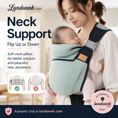 👶 4-in-1 Breathable Baby Carrier – 0-36 Months, Front/Back/Facing In/Out – Hands-Free Comfort for Parent & Baby! ✨