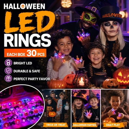 🎁LED Light Halloween Glowing Ring