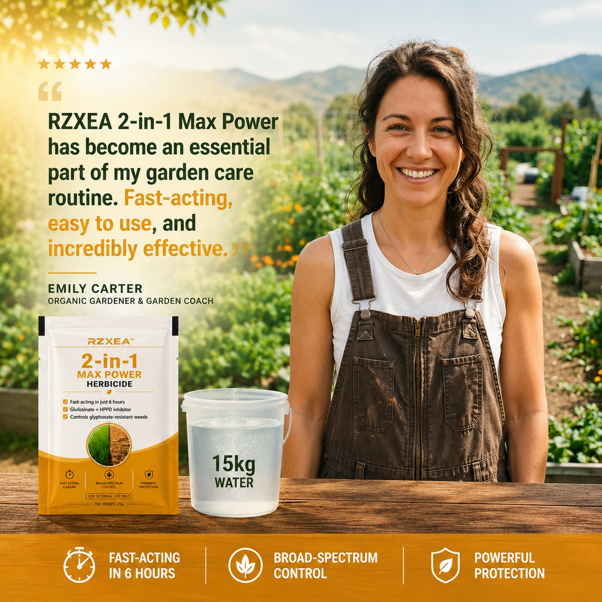 Gardener testimonial