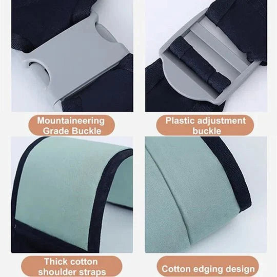 ⚡⚡⚡LAST 44 PCS LEFT!!! 👶 4-in-1 Breathable Baby Carrier – 0-36 Months, Front/Back/Facing In/Out – Hands-Free Comfort for Parent & Baby! ✨