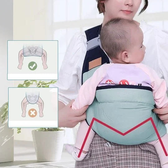 ⚡⚡⚡LAST 44 PCS LEFT!!! 👶 4-in-1 Breathable Baby Carrier – 0-36 Months, Front/Back/Facing In/Out – Hands-Free Comfort for Parent & Baby! ✨