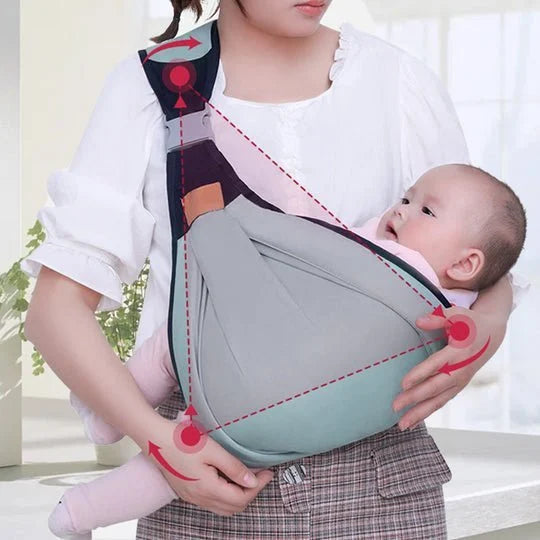 ⚡⚡⚡LAST 44 PCS LEFT!!! 👶 4-in-1 Breathable Baby Carrier – 0-36 Months, Front/Back/Facing In/Out – Hands-Free Comfort for Parent & Baby! ✨