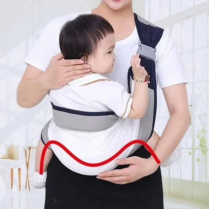 ⚡⚡⚡LAST 44 PCS LEFT!!! 👶 4-in-1 Breathable Baby Carrier – 0-36 Months, Front/Back/Facing In/Out – Hands-Free Comfort for Parent & Baby! ✨
