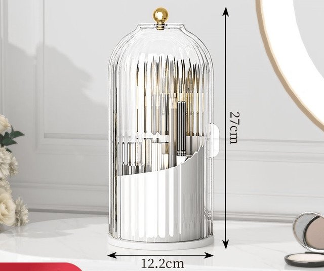 ⚡⚡⚡LAST 44 PCS LEFT!!! 🏆 360° Rotating Toothbrush & Vanity Organizer