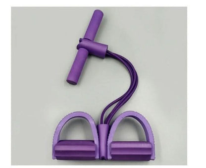 ✨ Multifunction 4-Tube Tension Rope | Portable Full-Body Workout Resistance Band for Fast Fat Burn 🏋️‍♀️